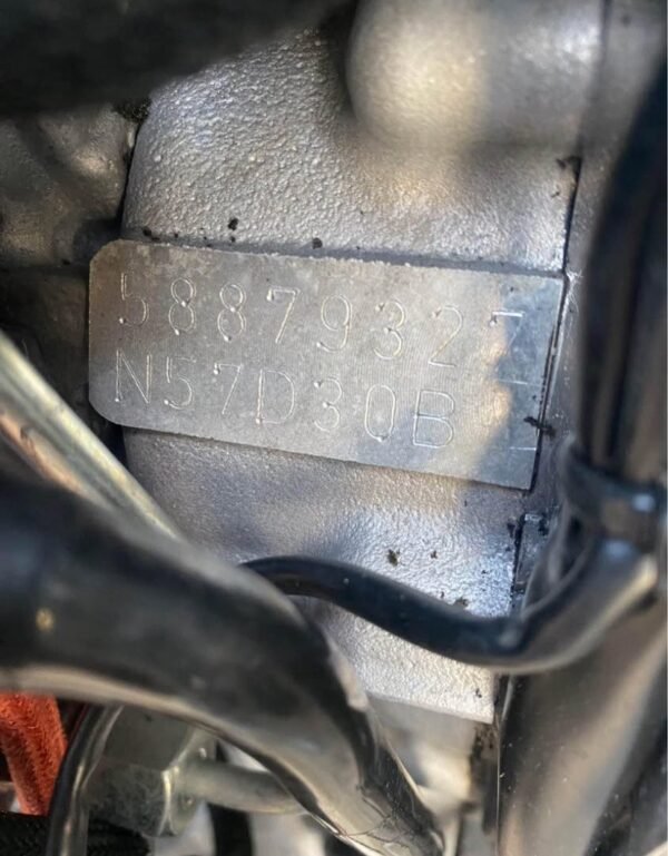 BMW F30 335d N57D30B Engine 2016