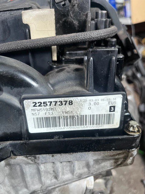 F10 525d N57D30A engine