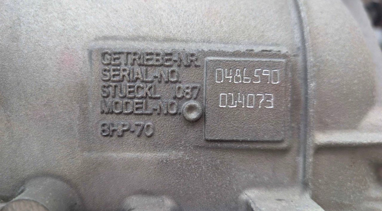 530d 8HP70 gearbox